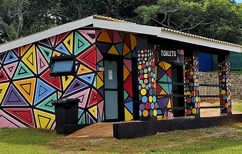 Clean bathrooms for your convenience!